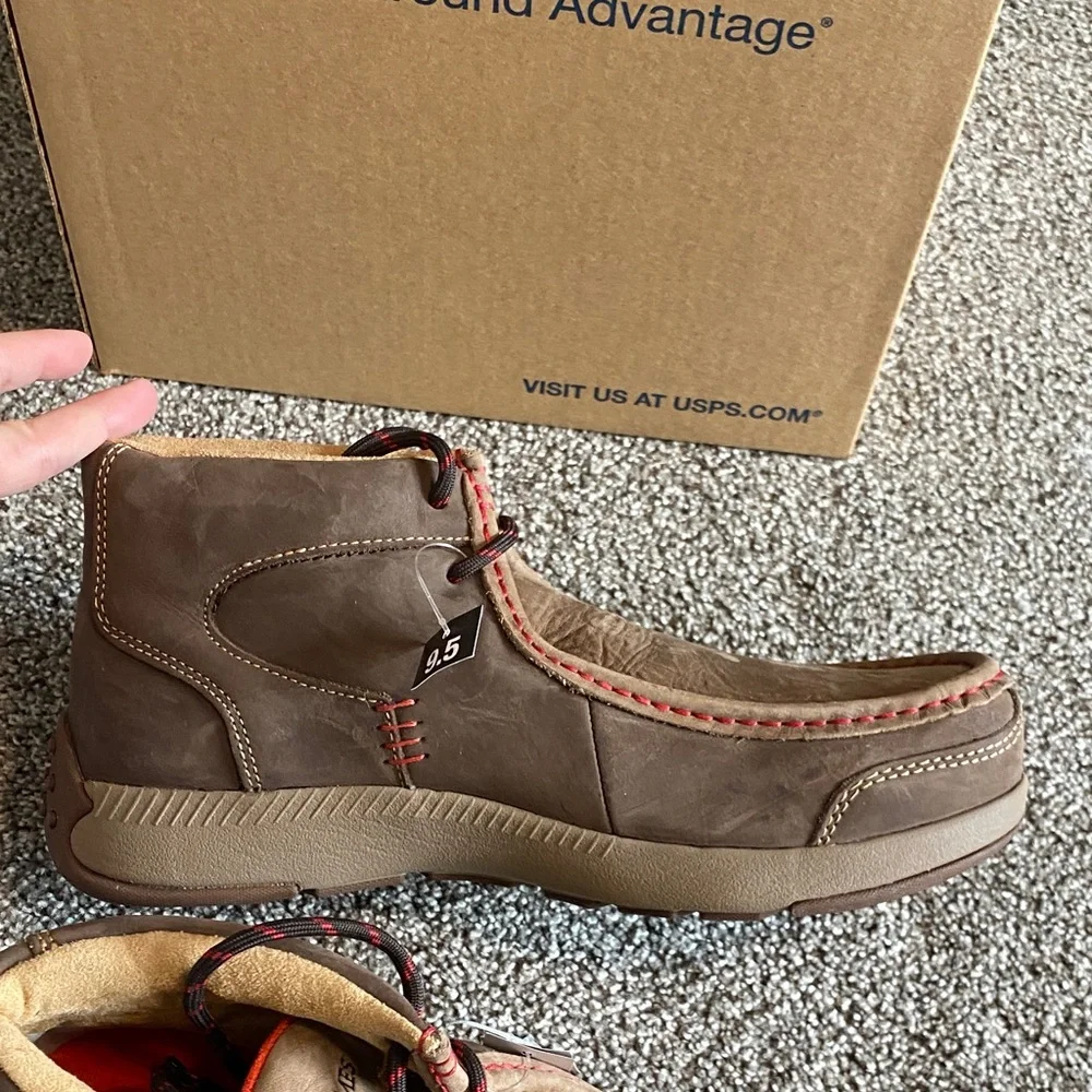 Men's Brown Leather Shoes